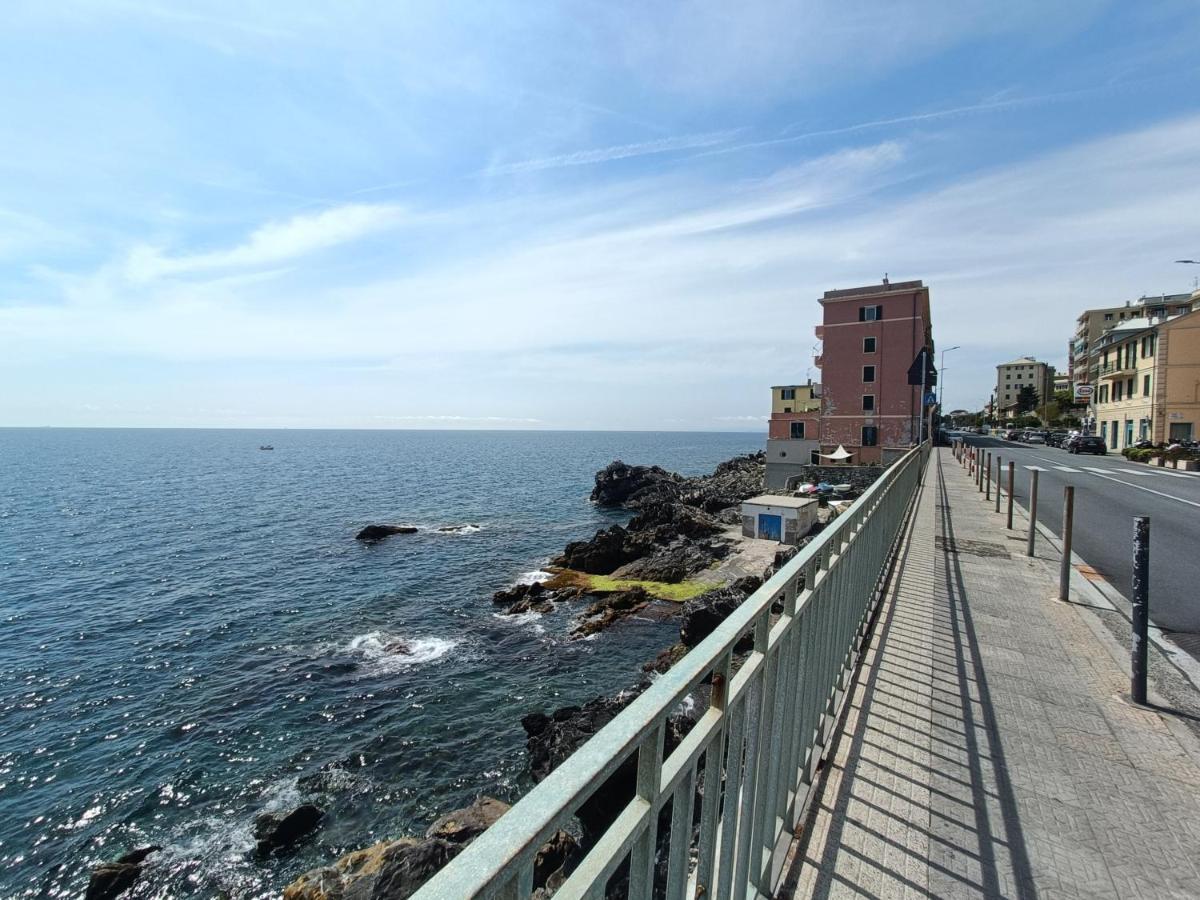 Incantevole Appartamento Genova Quinto Vicino Alla Spiaggia Kültér fotó